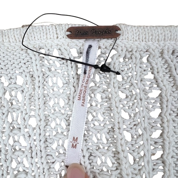 Free People Lily Tunic Knit Tank Top Vest - Size M - Picture 3 of 8